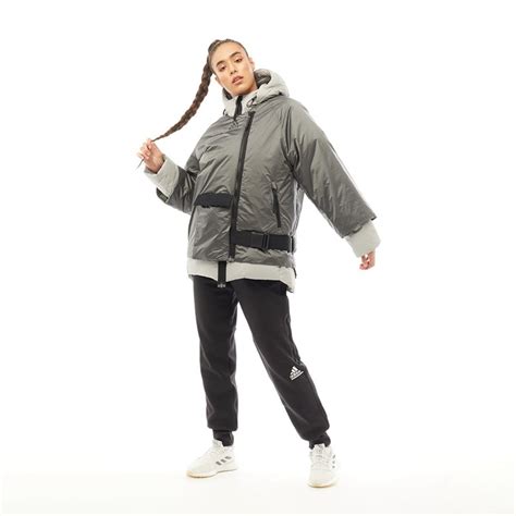 adidas id jacke grau damen